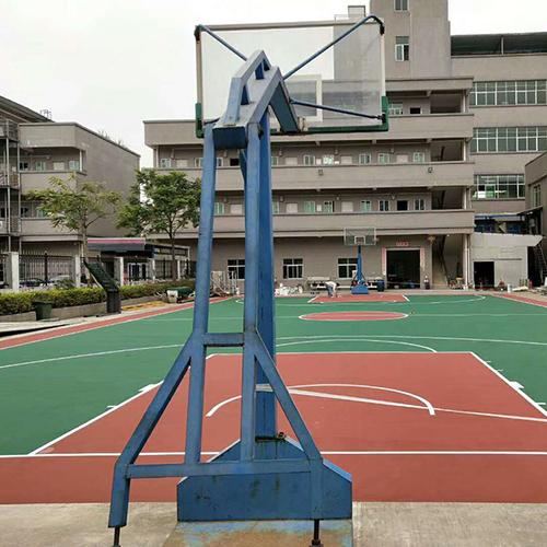 黃江工廠丙烯酸籃球場完工 專業品質，暢享運動